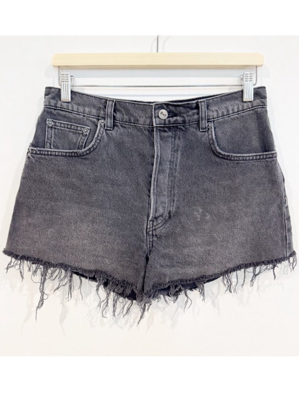 Reformation Charlie‎ Shorts 29 Havana Button Fly Resort Wear Quiet Luxury Casual